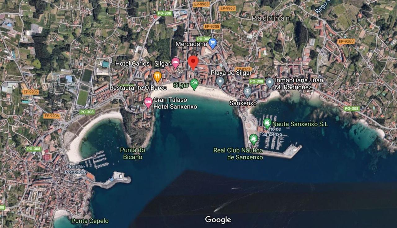 Desconectaengalicia Castelao, 50M Playa Silgar Apartment Sanxenxo Exterior photo